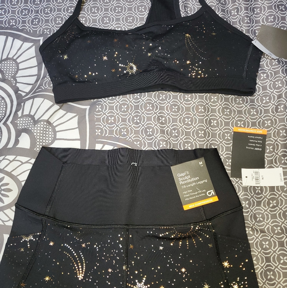 BNWT gapfit gap medium top& med tall pants
